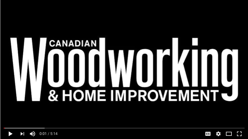 Jay Miron Media - Canadian Woodworking Magazine video profile - furniture maker Jay Miron